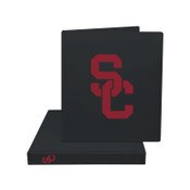 USC Trojans Black 1" SC Interlock Binder